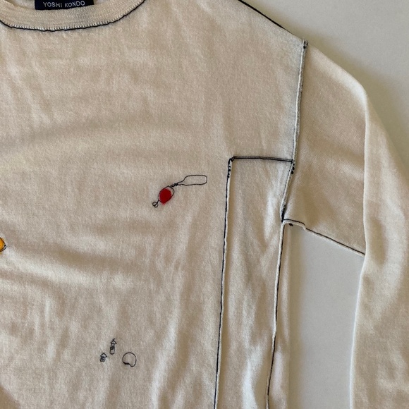 Yoshi Kondo fine wool sweater - Picture 4 of 11